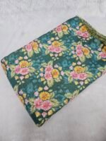 SOFT SHIMMER POSITION PRINT WITH GLITTER SEQUINS EMBROIDERED WORK