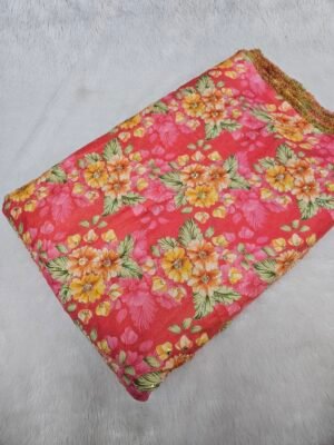 SOFT SHIMMER POSITION PRINT WITH GLITTER SEQUINS EMBROIDERED WORK