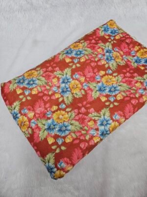 SOFT SHIMMER POSITION PRINT WITH GLITTER SEQUINS EMBROIDERED WORK