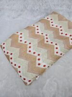 SOFT SHIMMER POSITION PRINT WITH HEAVY JAQUARD DESIGN