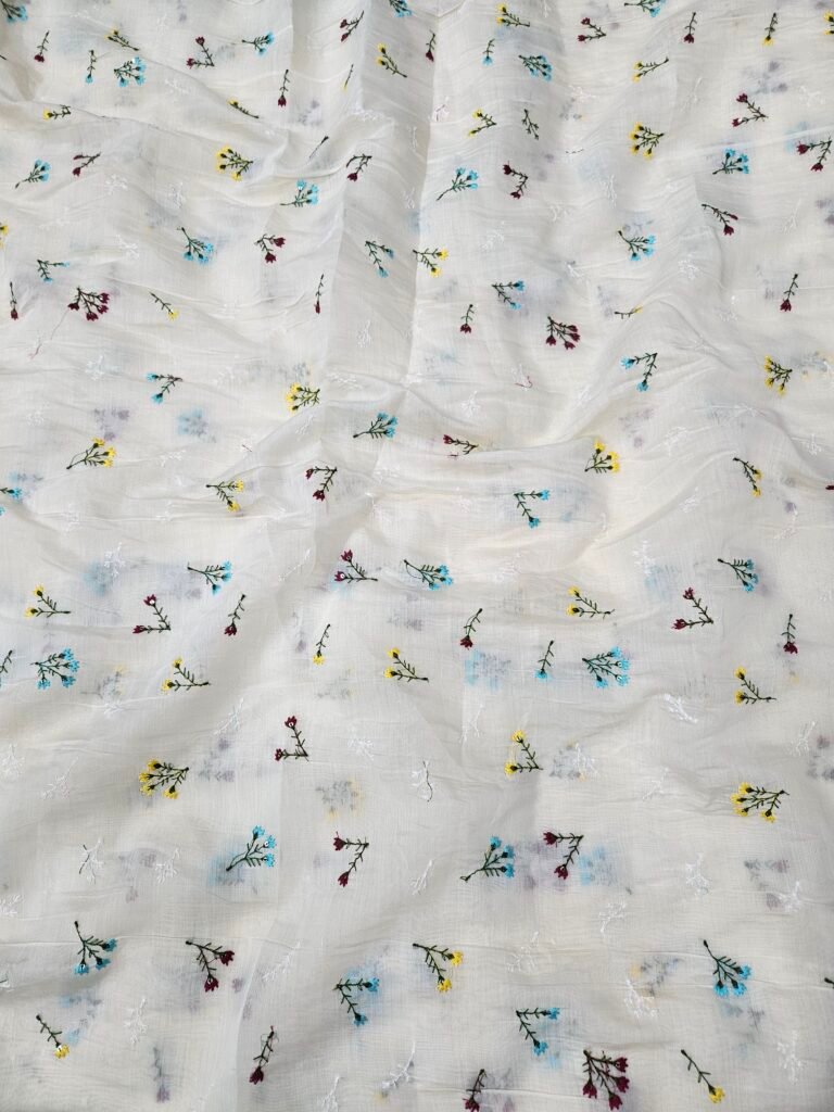 Mul Chanderi Embroidery