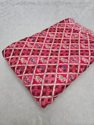 SOFT D NATURAL CREPE BANDHANI POSITION PRINT 44"