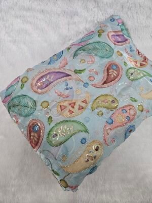 Dusty Blue Carry Beads Position Print On Jimmy Choo