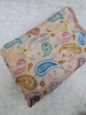 Light Peach Carry Beads Position Print On Jimmy Choo