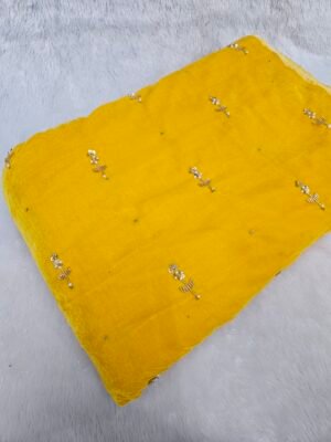 Micro 9000 Velvet Cut Dana Beads Handwork Embroidered 44″