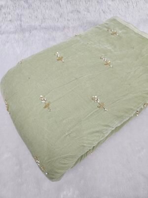 Micro 9000 Velvet Cut Dana Beads Handwork Embroidered 44″