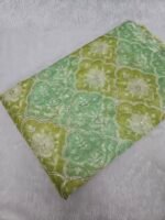 Soft Tebby Organza Position Print With Sequins Work