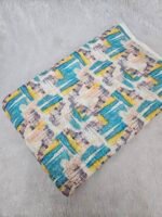 Digital Print On Cotton Hakoba Fabric