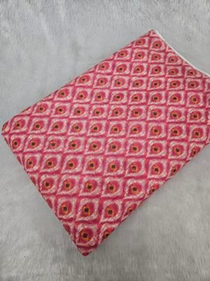 Digital Print On Cotton Hakoba Fabric