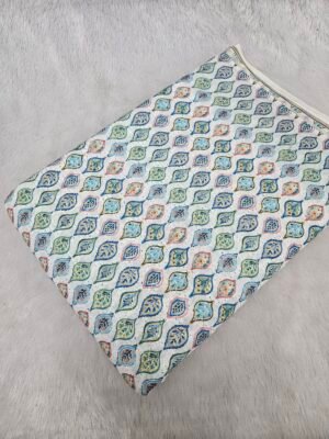 Digital Print On Cotton Hakoba Fabric