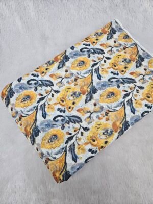 Digital Print On Cotton Hakoba Fabric