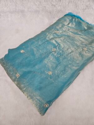 Fendy Space Silk Original Handwork Beads Butti