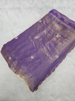 Fendy Space Silk Original Handwork Beads Butti