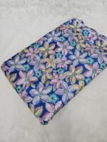 Soft Chinon Floral Multi Colour Position Print