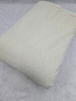 Cream Plain Hakoba Fabric