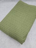 Light Mint Green Plain Hakoba Fabric