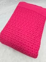 Pink Plain Hakoba Fabric