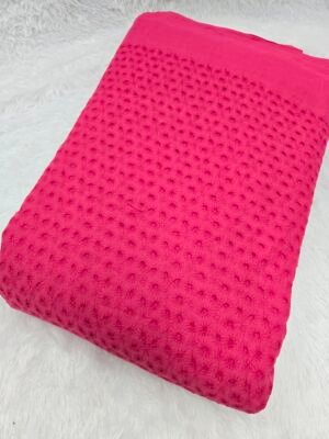 Pink Plain Hakoba Fabric