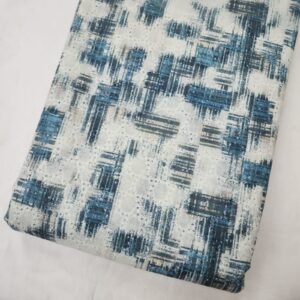 Digital Print On Hakoba Fabric