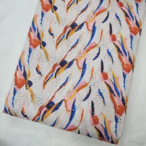 Digital Print On Hakoba Fabric