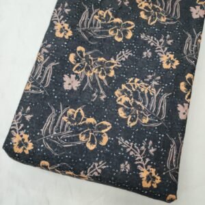 Digital Print On Hakoba Fabric