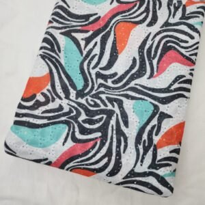 Digital Print On Hakoba Fabric