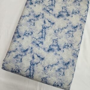 Tye-Dye Digital Print On Hakoba Fabric