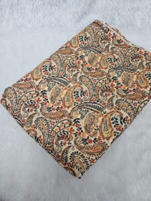 Carry Digital Print On Mul Chanderi Fabric