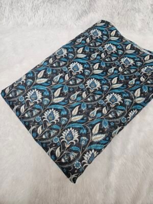 Digital Print On Mul Chanderi Fabric