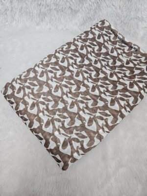 Digital Print On Mul Chanderi Fabric