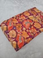 Placement Position Cut Dana Handwork Beads On D Crepe Fabric