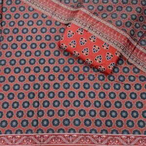 Digital Print 3PCS On Cambric Cotton Fabric