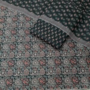 Digital Print 3PC On Cambric Cotton Fabric